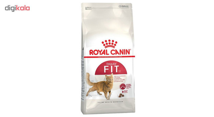 غذای خشک گربه رویال کنین مدل کنترل وزن Regular Fit 32 وزن 2 کیلوگرم