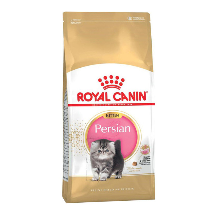 غذای خشک بچه گربه پرشین رویال کنین مدل Persian Kitten وزن 2 کیلوگرم