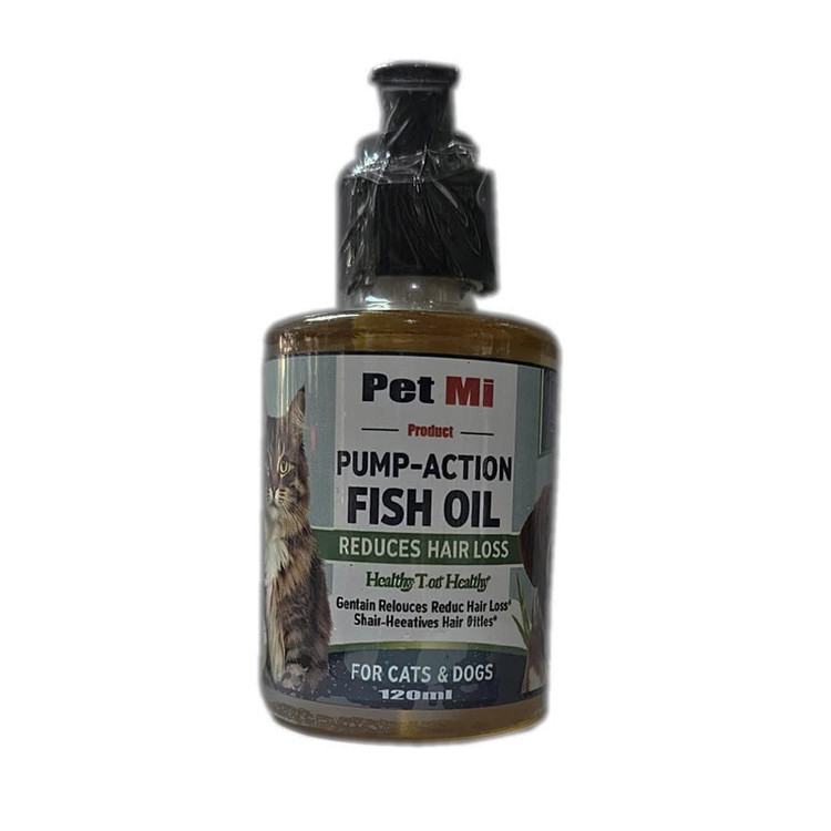 روغن ماهی سگ و گربه پت می مدل DIGIAPET FISH OIL حجم 120میلی لیتر