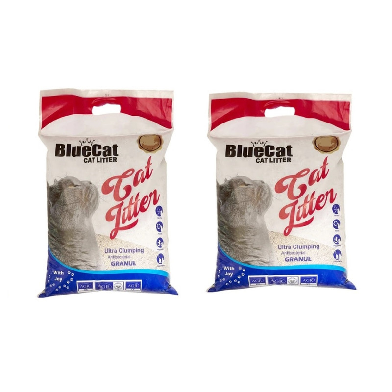 خاک بستر گربه بلوکت مدل گرانولی antI BacTERIAL dIGIAPET وزن 5 کیلوگرم بسته دو عددی