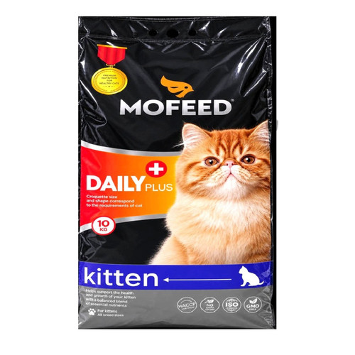غذا خشک گربه نابالغ مفید مدل کیتن طعم مرغ و گوشت digiapet وزن 10000 گرم